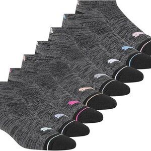 PUMA womens 8 Pack Low Cut Socks 8 Pack